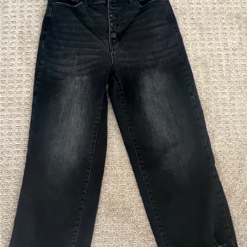Judy Blue Black Flare Jeans